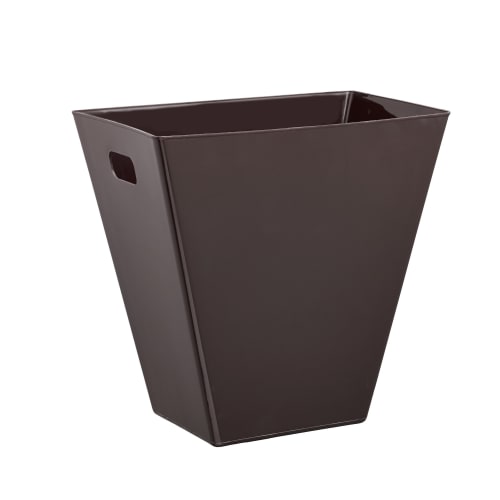 Cordoba Collection Sleek Wastebasket Liner, 12 Quart, Chocolate